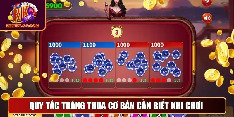 Quy tắc thắng thua cơ bản cần biết khi chơi